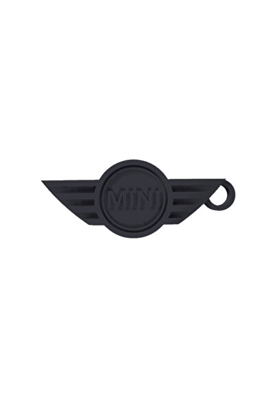 OEM Breloc chei, "MINI", 29X 73 mm negru