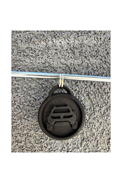 OEM Breloc chei, "DACIA DUSTER", 48X 41 mm negru