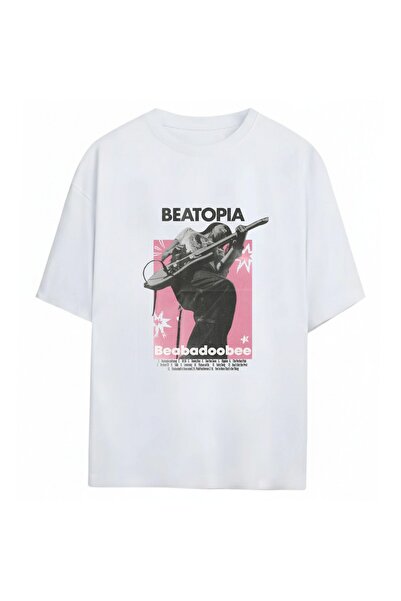 SVART WEAR تي شيرت Beabadoobee للجنسين مقاس كبير 100% قطن قطعة