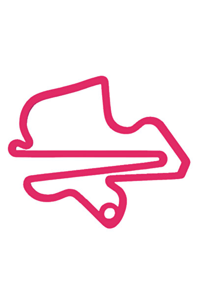 OEM Μπρελόκ, "FORMULA 1 SEPANG", 42Χ50 χιλ. ροζ βατόμουρο