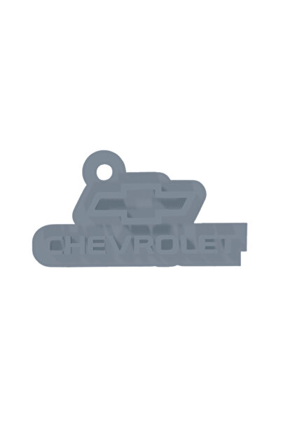 OEM Keychain, "chevrolet", 26x 48 mm silver