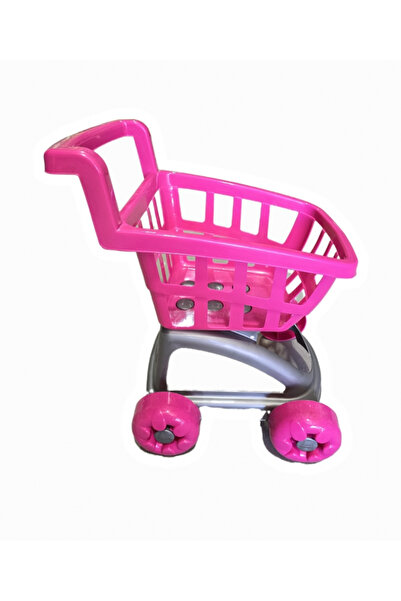 burak toys Pink supermarket shopping trolley
