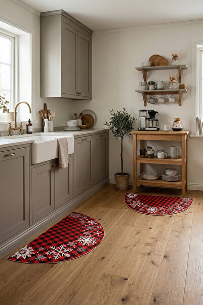 Aden Σετ χαλάκια μπάνιου και εισόδου με σχέδια και βάση σταγόνας |   Σετ Μοντ...