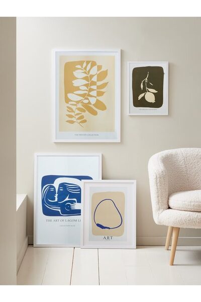 RootRise Oscar Photo Frame Oscar 50X70Cm White