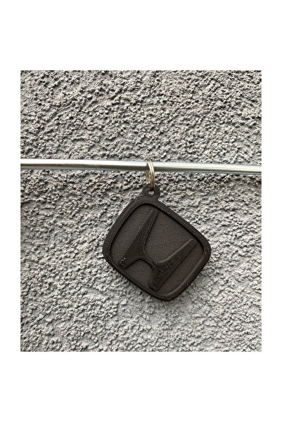 OEM Breloc chei, "HONDA", 47X 50 mm negru
