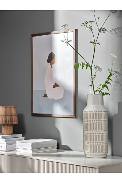 RootRise إطار صور TORD مقاس 50x70 سم من الخشب الداكن