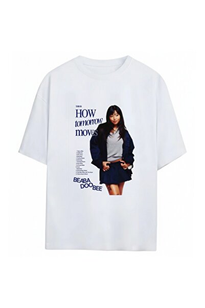 SVART WEAR تي شيرت Beabadoobee للجنسين مقاس كبير 100% قطن قطعة