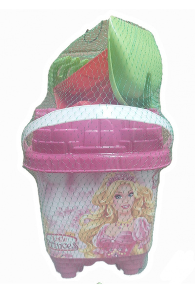 burak toys Set of 6 sand toys Castle No.1 Pink