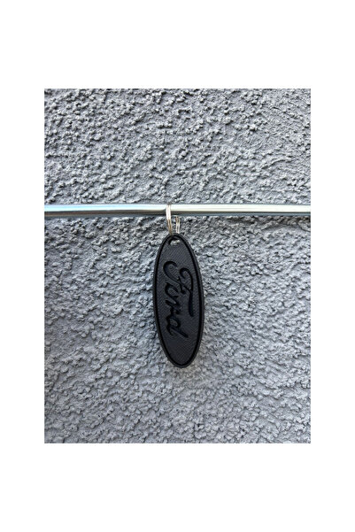 OEM Μπρελόκ,  "Ford ", 50 x 19 χιλ., μαύρο