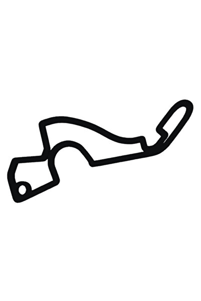 OEM Μπρελόκ, "FORMULA 1 SOCHI", 33X60 χιλ. μαύρο