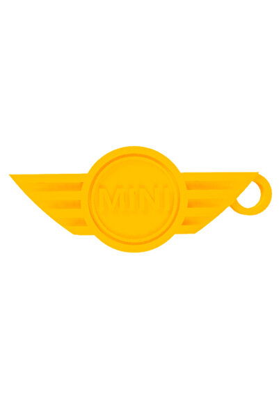 OEM Breloc chei, "MINI", 29X 73 mm galben