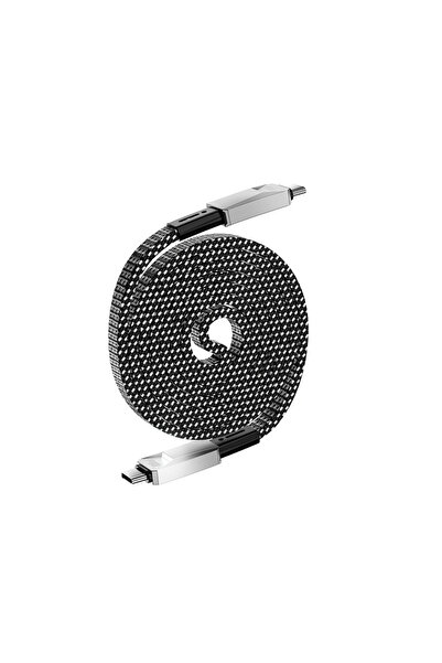 WIWU كابل سايبرلينك WI-C078 من سلسلة 100 واط، مضفر من النايلون المغناطيسي، من...