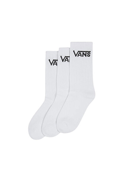 Vans ΚΑΛΤΣΕΣ CLASSIC K CREW ΣΕ ΣΥΣΚΕΥΑΣΙΑ ΤΩΝ 3 ΛΕΥΚΩΝ 26.5-31