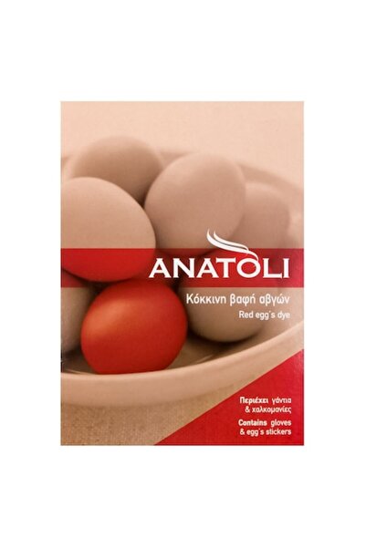 OEM Colorant pentru ouă, roșu pentru 50 de ouă