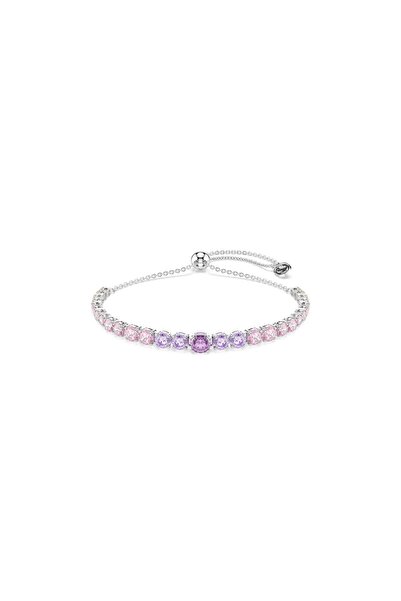 Swarovski Matrix Bileklik, Yuvarlak kesimlerin renk geçişleri, Çok renkli, Ro...