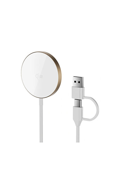 WIWU Wi-W029 Qi2.0 Wireless Charger - White