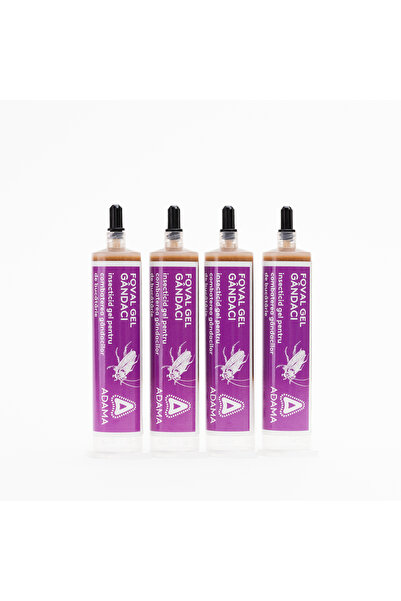 Adama 4 BUCATI - Gel Insecticid Impotriva Gandacilor Foval Gel 35g