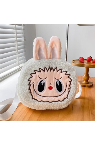 Generic Kawaii Plush Crossbody Bag – Cute Anime Monster Shoulder Bag for Kids