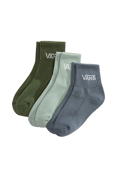 Vans ΚΑΛΤΣΕΣ ΚΛΑΣΙΚΕΣ HALF CREW K ΣΕ ΣΥΣΚΕΥΑΣΙΑ ΤΩΝ 3 ΓΚΡΙ ΛΑΔΙ 31.5-38