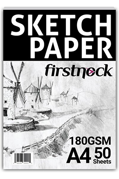firstnock Sketch Paper A4 180GSM 50 Sheets