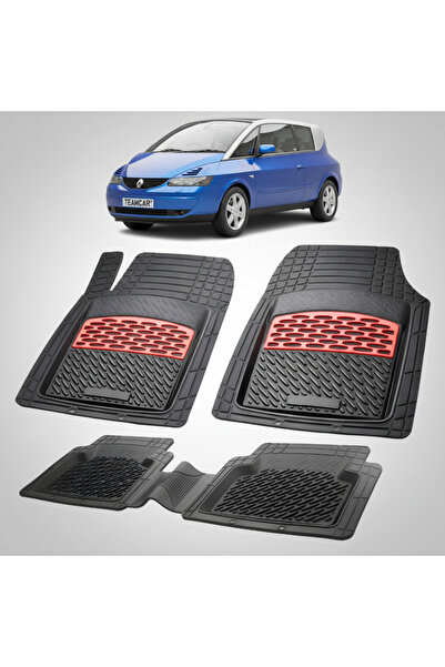 TEAMCAR Renault Avantime Coupe-MPV Συμβατά Πατάκια Δαπέδου 2001-2003 |   Κόκκινο
