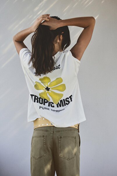 Pull & Bear Tropic Mist Tişört