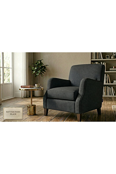 Bellona Upholstery and curtain material – Black, 25 m roll (140 cm width)