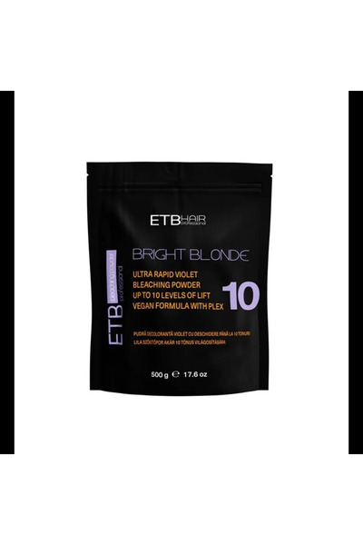 ETB HAIR Plex Blond Strălucitor Violet Plex 10 – Pudră decolorantă profesiona...