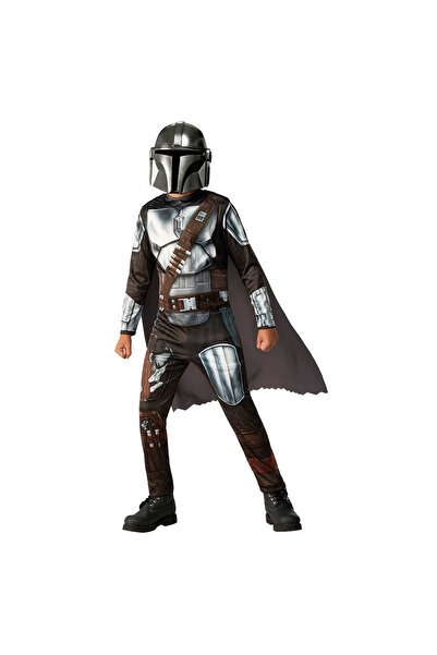 Disney Costum de Mandalorian Star Wars cu pelerină pentru băieți 12-14 ani 15...