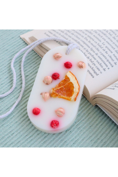 Candelina Wardrobe Air Freshener, MIST – Amber, Sandalwood, Orange, Oval, han...