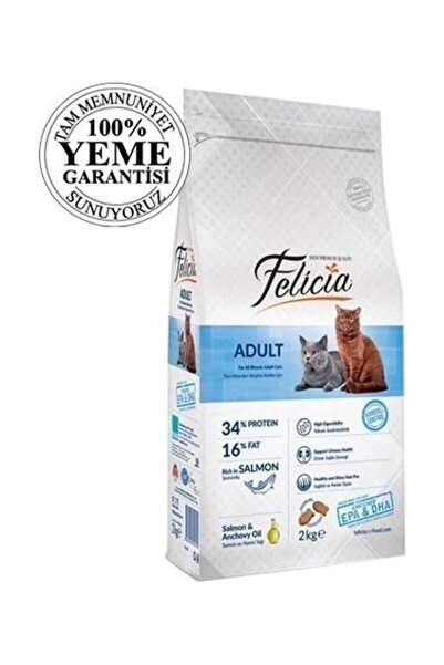 Felicia High Premium Somonlu Yetişkin Kedi Maması 2 kg CSS60254