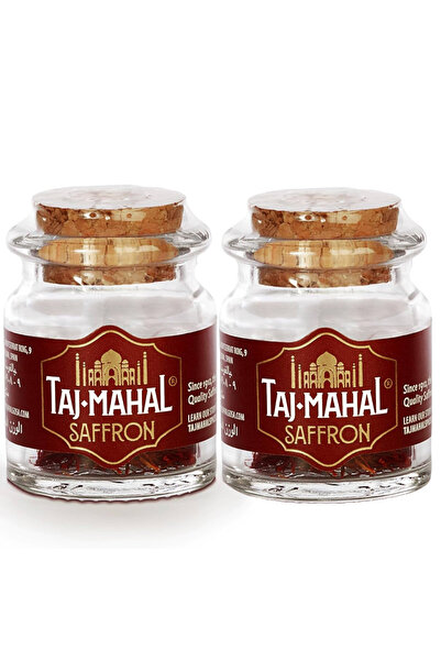 TAJMAHAL تاج محل - زجاجة زعفران 1 جرام × 2