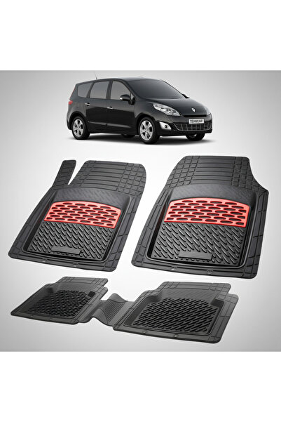 TEAMCAR Renault Grand Scenic III 1 MPV (Μακρύ) Συμβατά Πατάκια Δαπέδου 2009-2...