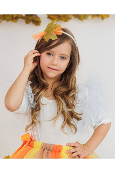 fustite cu luminite White Bodysuit with Tulle Ruffles - 10-12 years (140-152 cm)