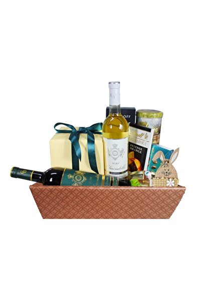LuxuryBaskets Bordeaux Easter Gift Basket 9BDE
