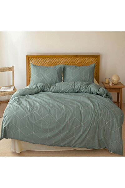 Bahar Tekstil 100% cotton bed linen ranforce, Bahar Home, South Khaki green g...