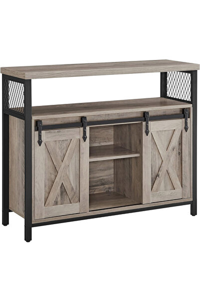 OEM Comoda pentru living sau bucatarie, cu 2 usi glisante, rafturi reglabile,...