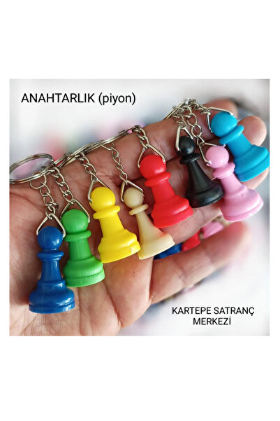KARTEPE SATRANÇ MERKEZİ PİYON ANAHTARLIK (10 ADET)