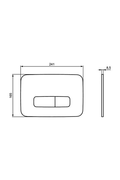 İdeal Standard Clapeta de actionare ProSys Oleas M3 argintiu Silver Storm