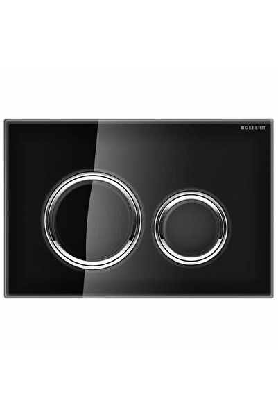 Geberit Clapeta de actionare Sigma21 sticla negru/crom lucios
