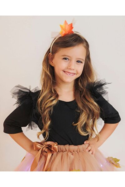 fustite cu luminite Bodysuit with Black Tulle, with tulle ruffle, by Furnicut...