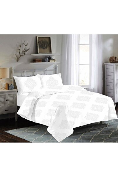 ValleRossa Deluxe 100% cotton bed linen 4 pieces, ValleRossa, Lorena White