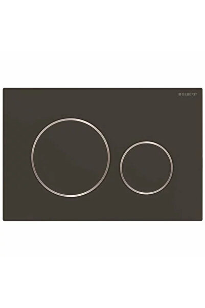 Geberit Clapeta de actionare Sigma20 negru mat / crom lucios EasyToClean