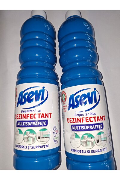 ASEVI 2 sticle x 1L Dezinfectant Multisuprafete pardoseli parfum intens