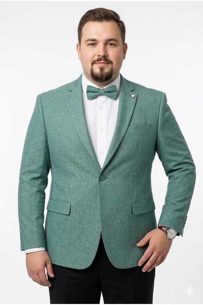 Plus Scorpion Elegant Modern Jacket with Refined Cut for Men