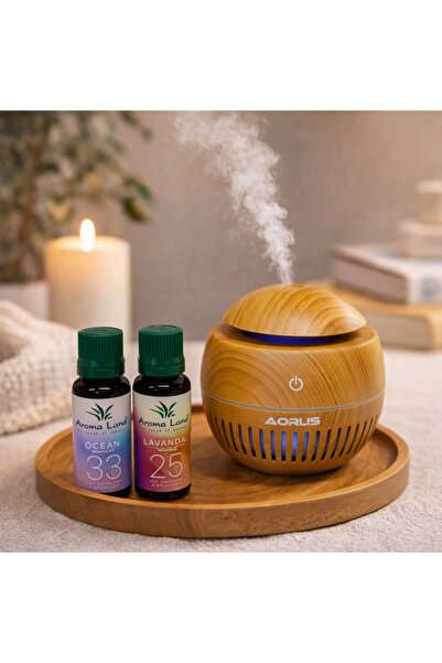 velve Σετ χαλάρωσης, διαχυτήρας αρωματοθεραπείας και υγραντήρας αέρα RGB 150 ...