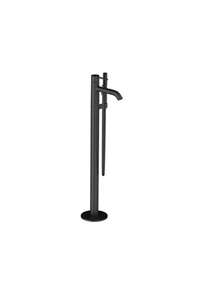 Kludi Baterie cada - dus freestanding Bozz negru monocomanda