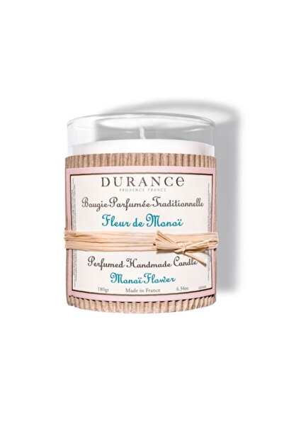 DURANCE Lumânare parfumată artizanală Monoi Flower 180 gr