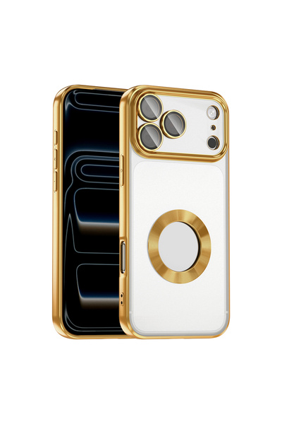 Başkenttekno iPhone 17 Pro Case Transparent Omega Silicone Cover with Glossy ...