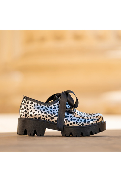 CONDUR by alexandru Women's Lace-Up Shoes Renate Argento